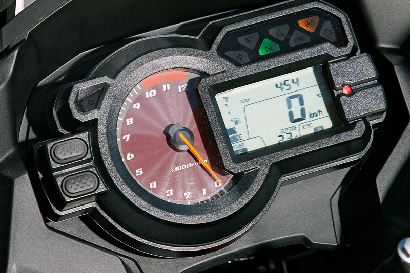 Kawasaki Versys 1000 Cockpit