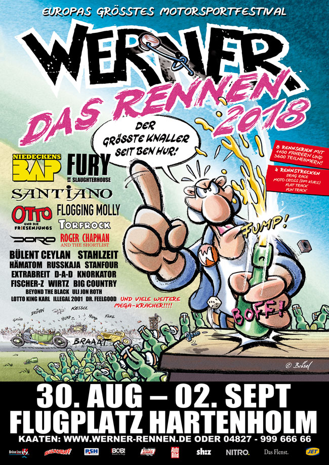 Werner Rennen 2018 Plakat