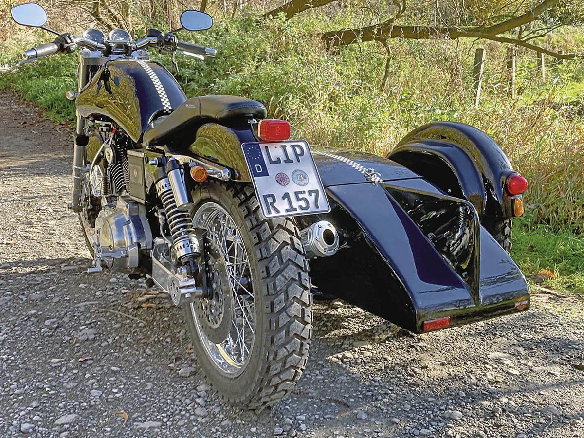 Harley Davidson XL 1200 S Gespann mit Sidecar One