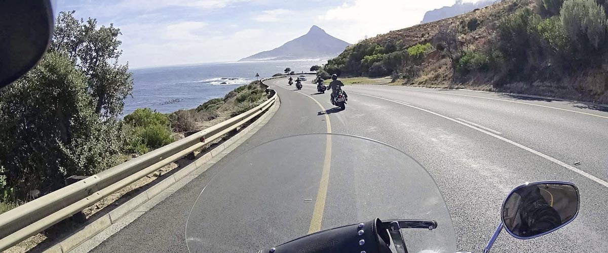 Cape Adventure auf Harley-Davidson