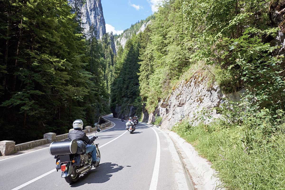 Motorradtouren durch Bayern