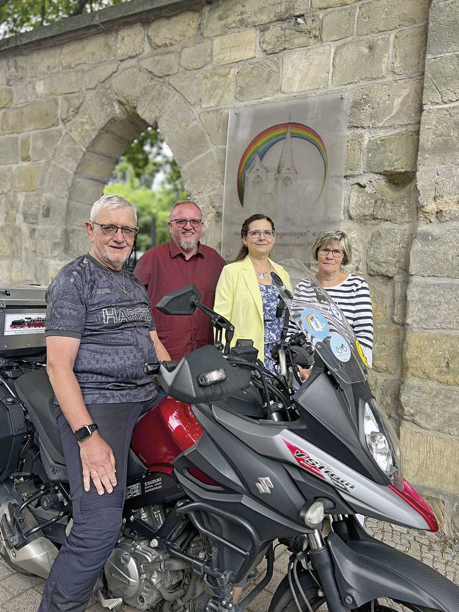 Besuch beim Hospiz-Verein