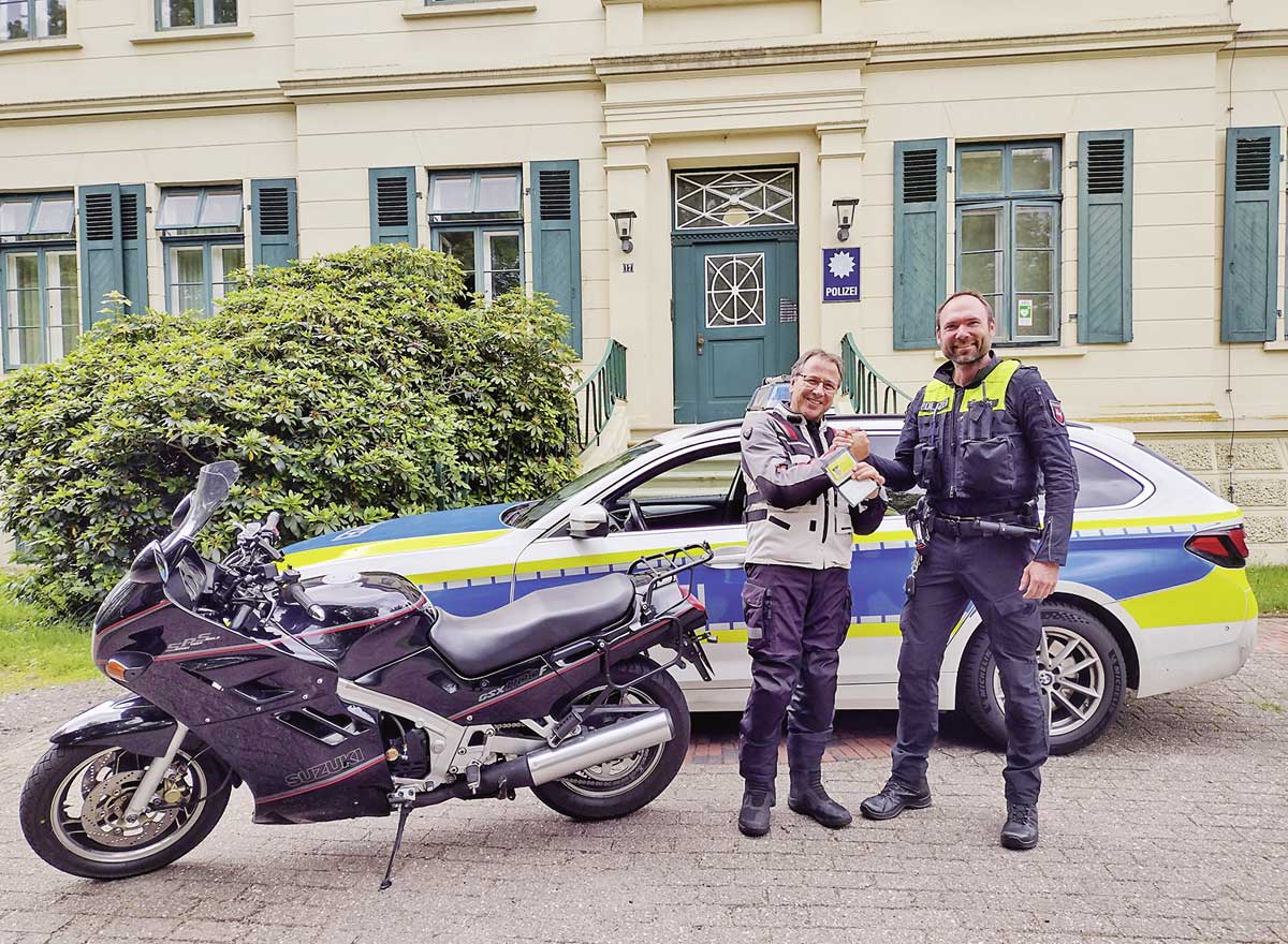 Großer Schreck, schnelle Hilfe durch die Autobahnpolizei Ahlhorn