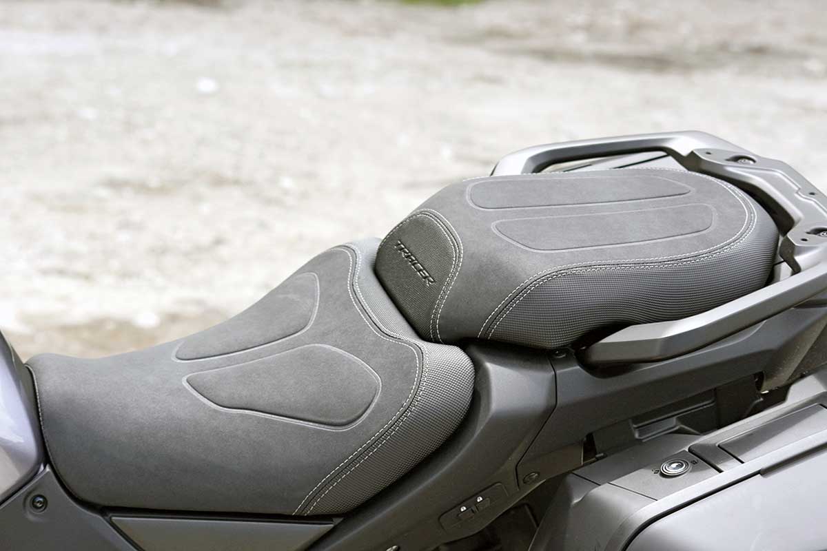 GT+ Extra-Komfort für Fahrer und Sozius