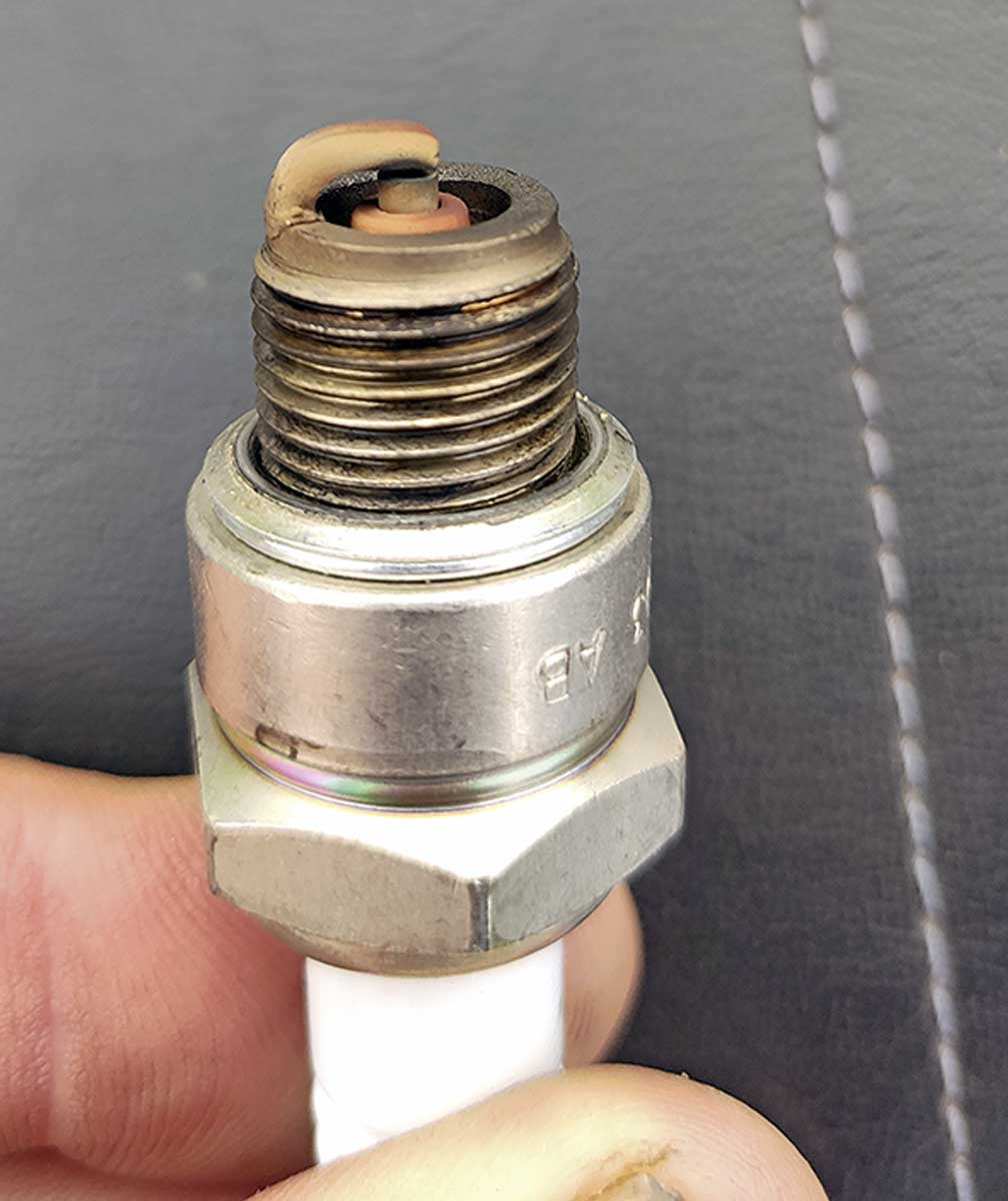 Kerze checken ... passt ...