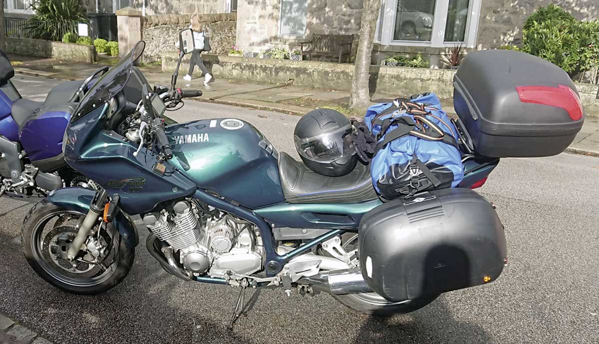 Die Yamaha XJ 900 Diversion ist trotz ihres Alters ein tolles Reisemotorrad