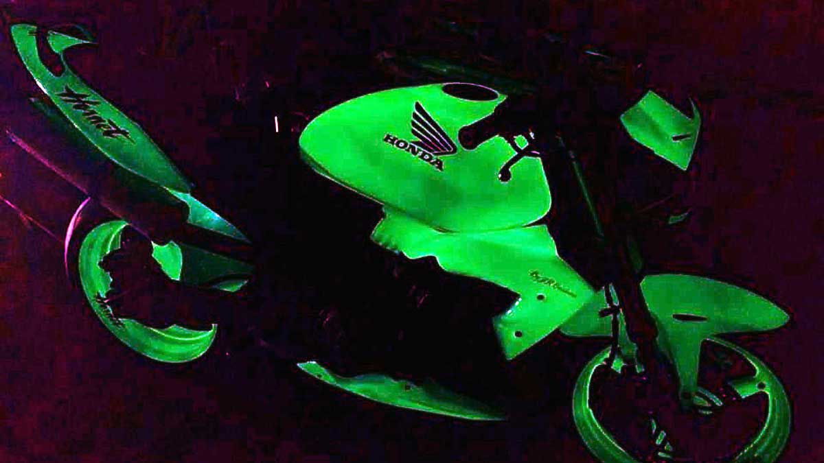 Phosphoreszierender Lack