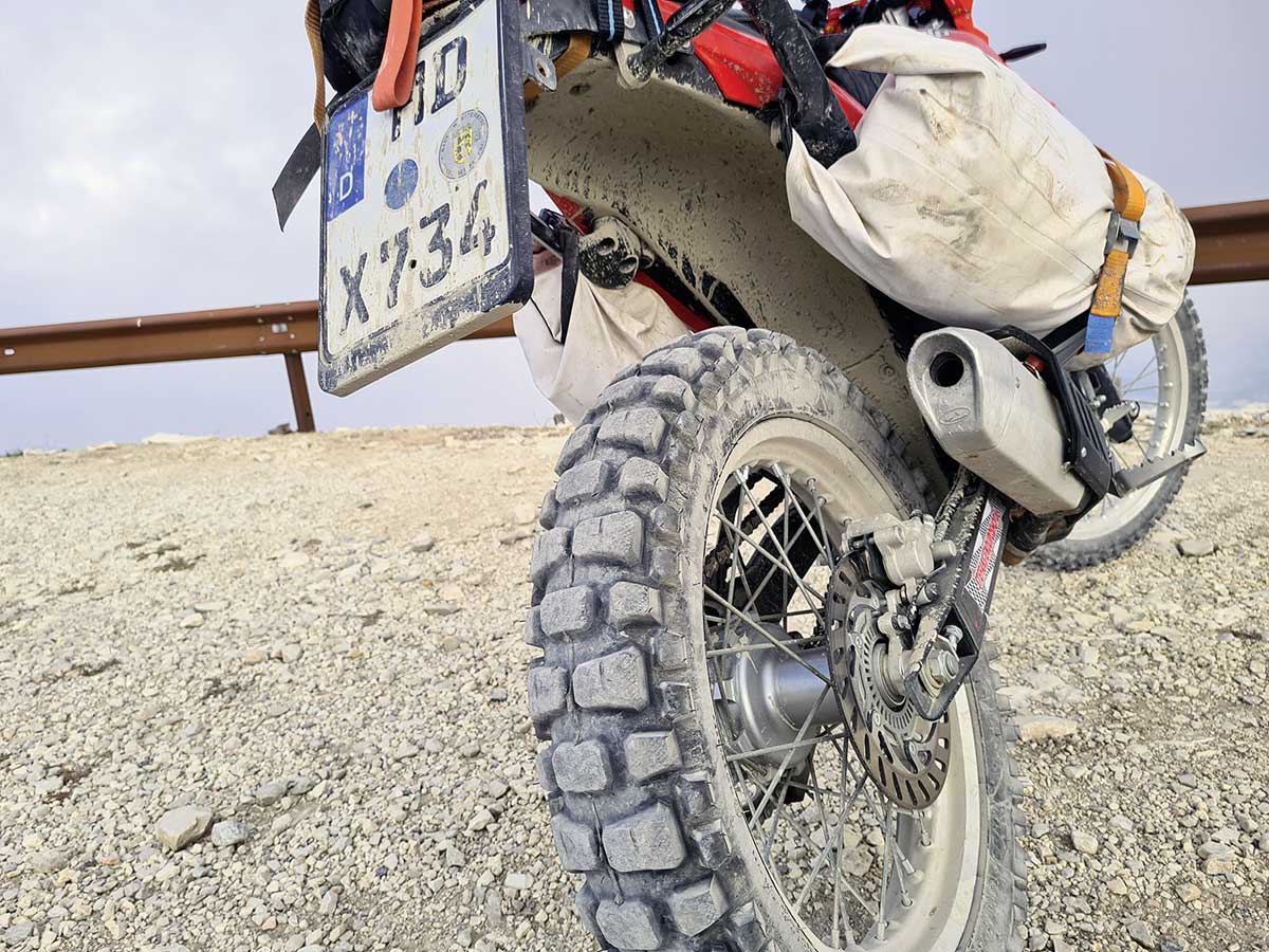 Die Originalbereifung hat sich gut geschlagen