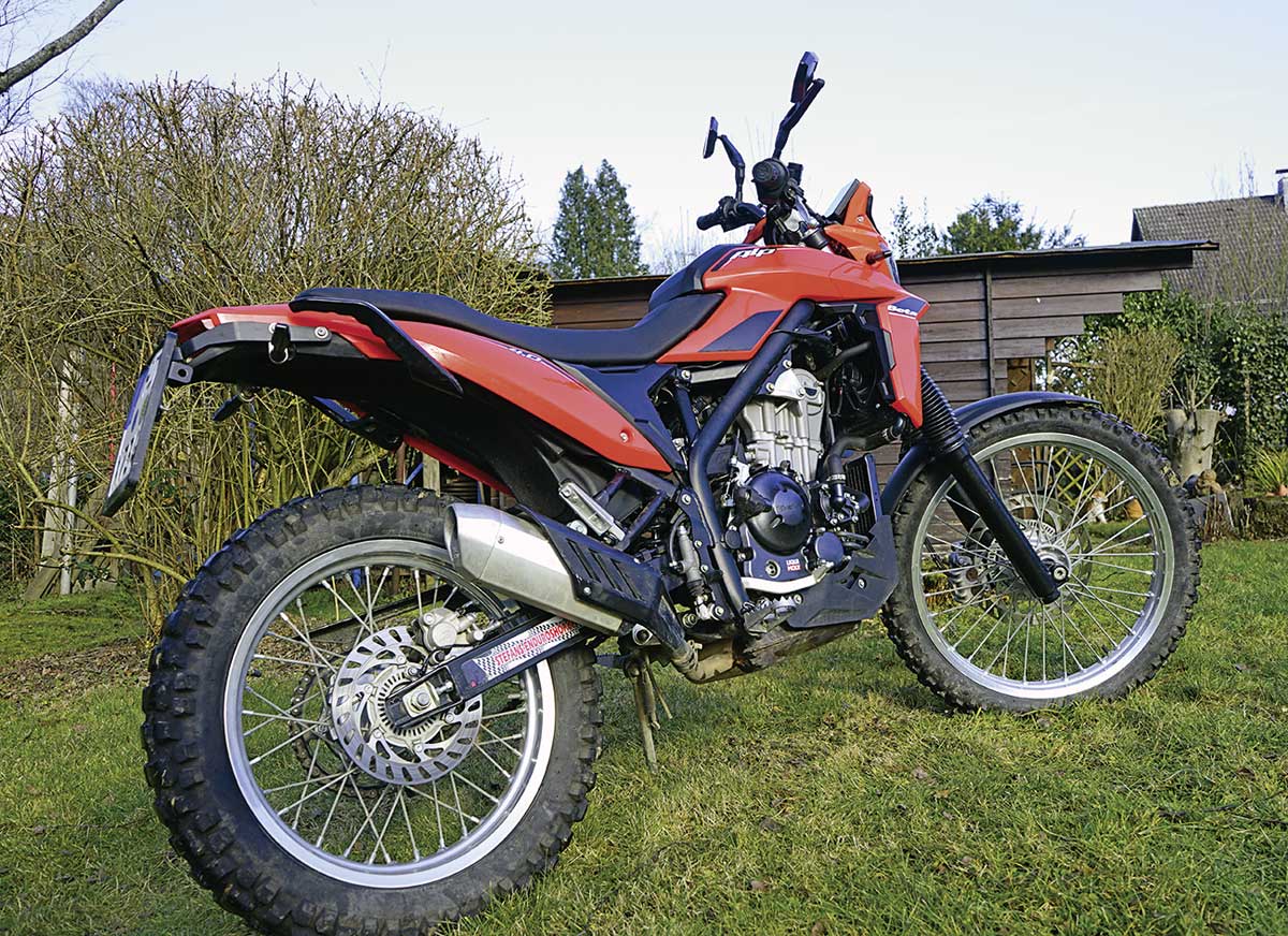 Ein tolles Motorrad für ACT & Co.