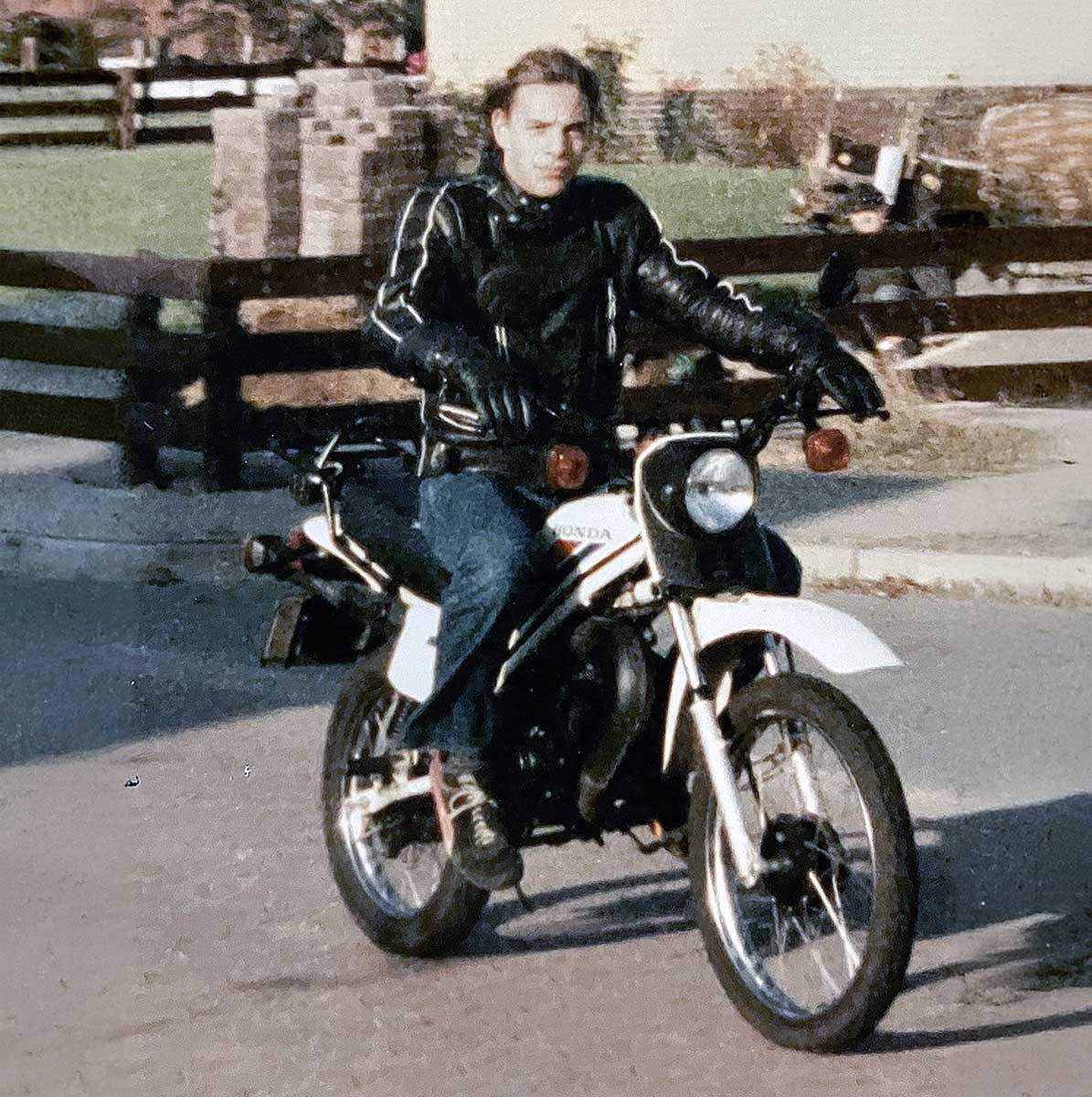 Die Honda MT8 war damals ein cooles Gerät