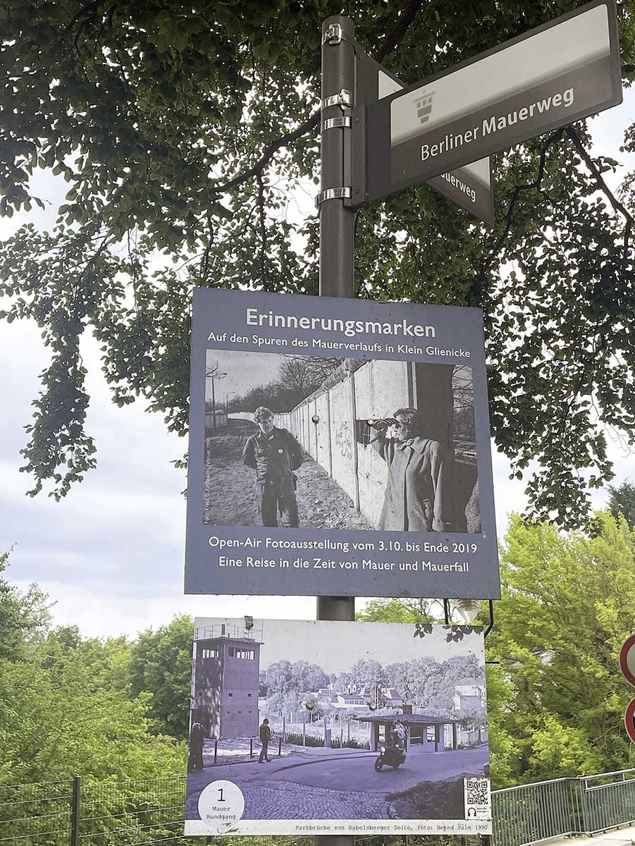 Deutsche Geschichte am Berliner Mauerweg