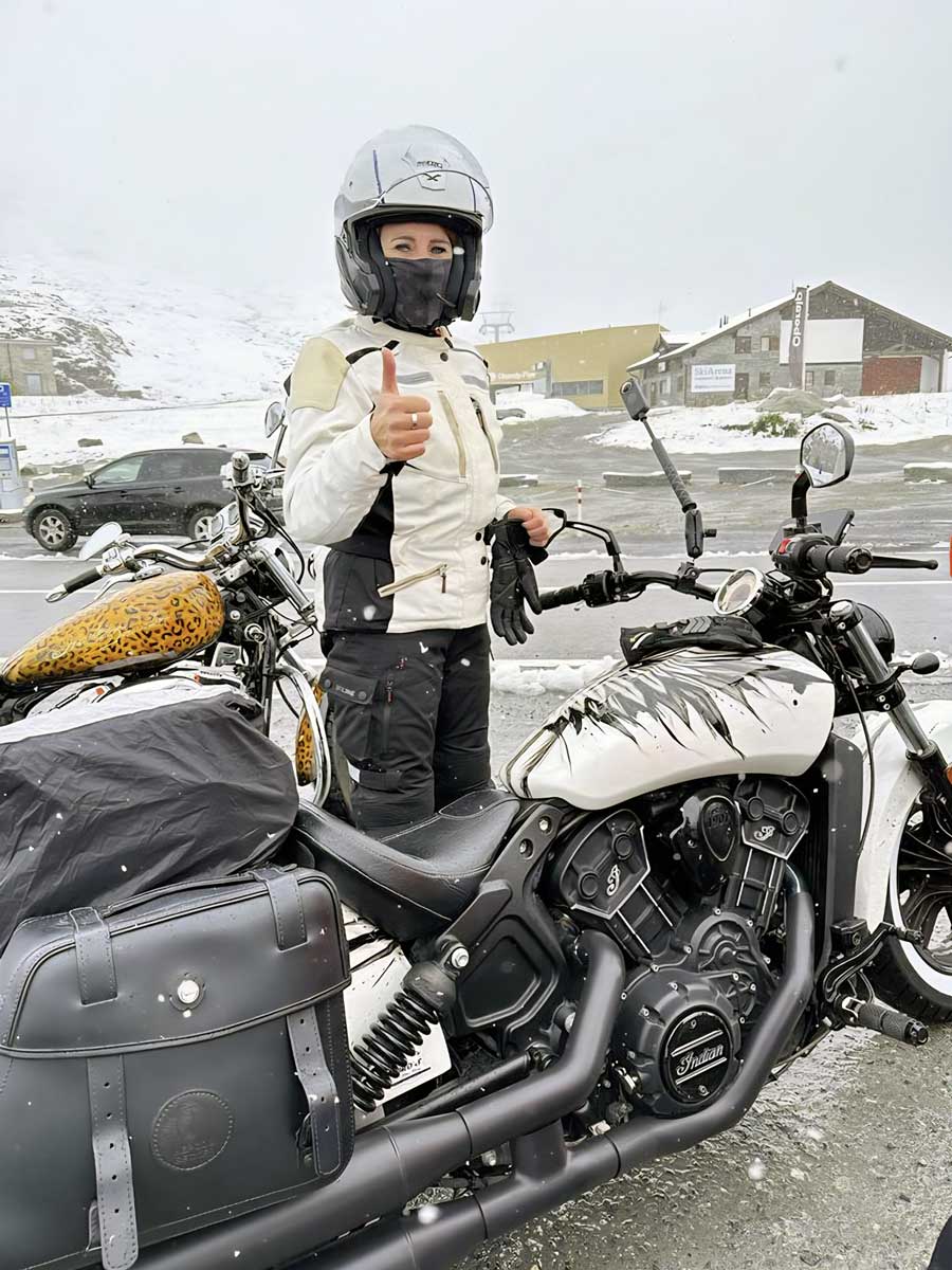 Mo geht es locker an