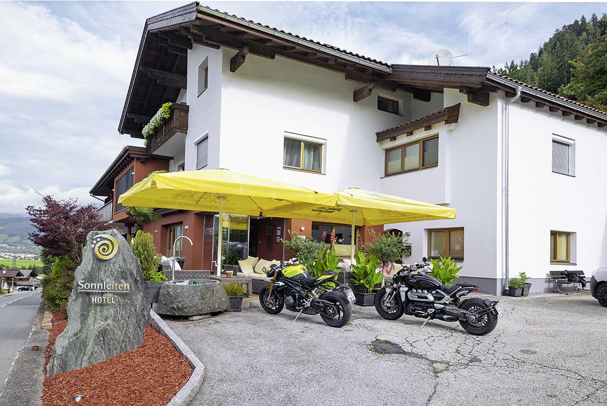Unser Stützpunkt, das Hotel Sonnleiten