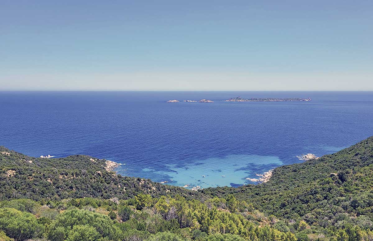 Tolle Aussicht am Bellavista Castiadas