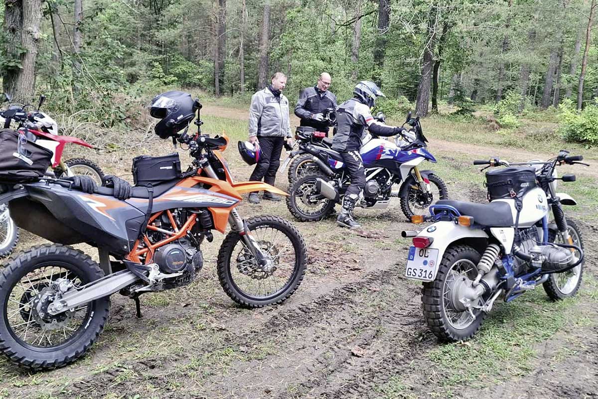 Die Probefahrt mit der BMW F 450 GS weckt Begehrlichkeiten 