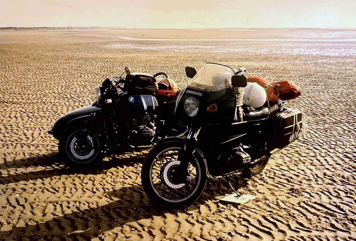 Am Strand von Southport